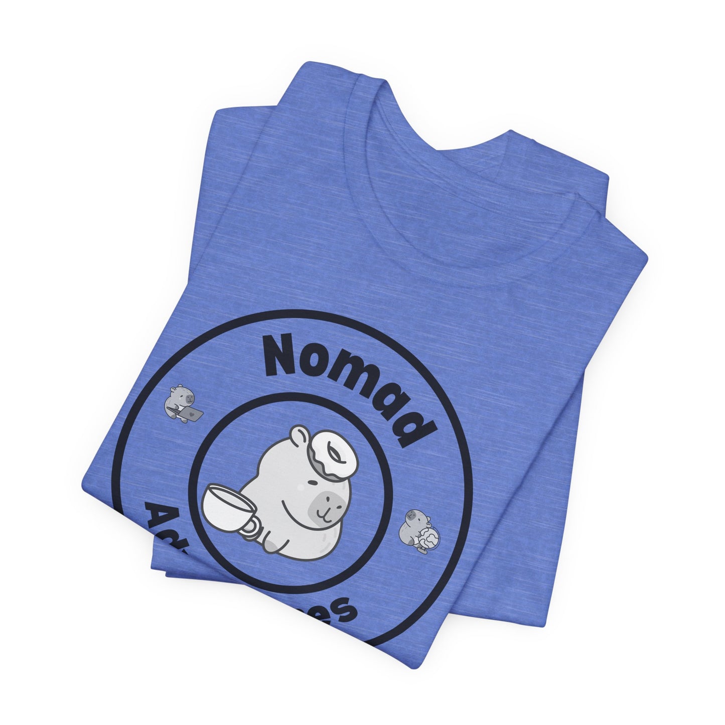 Nomad Adventures Branded Unisex Short Sleeve Tee (Light Colors)