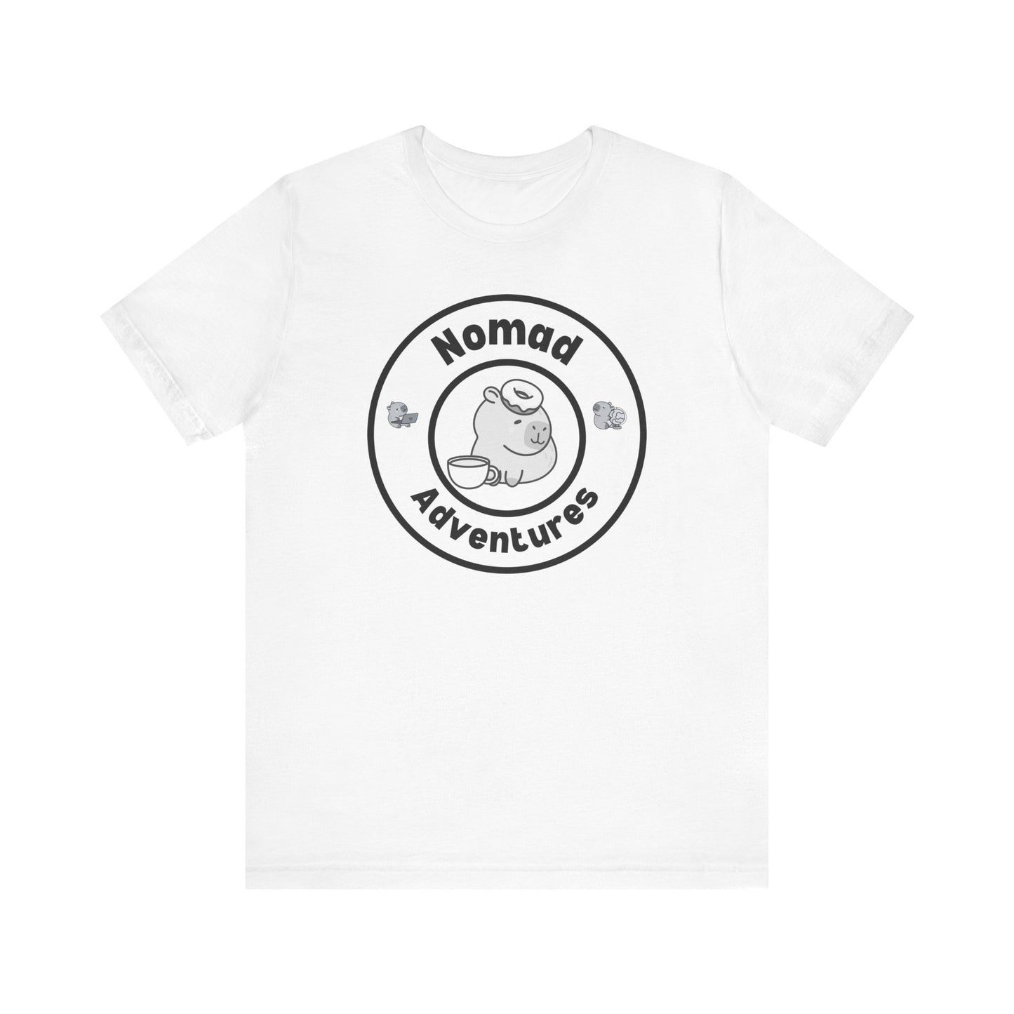 Nomad Adventures Branded Unisex Short Sleeve Tee (Light Colors)