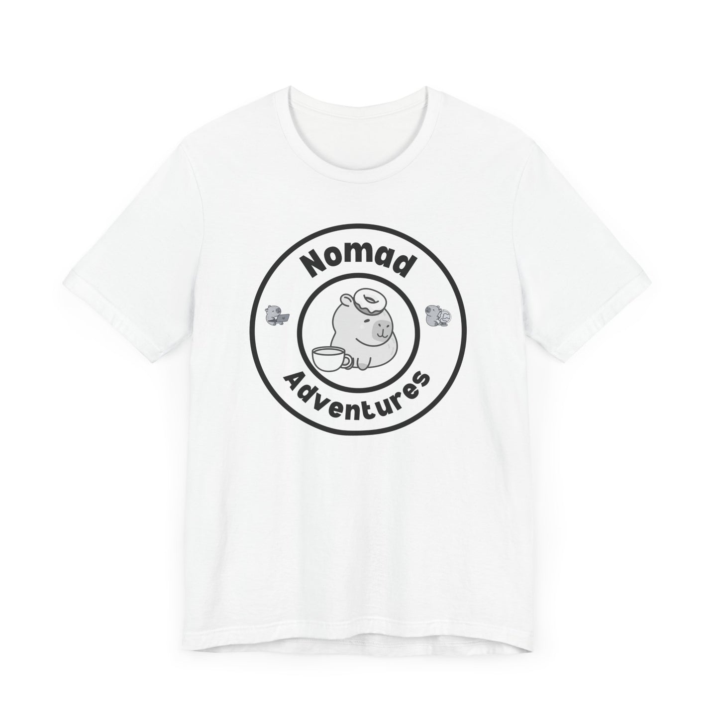 Nomad Adventures Branded Unisex Short Sleeve Tee (Light Colors)