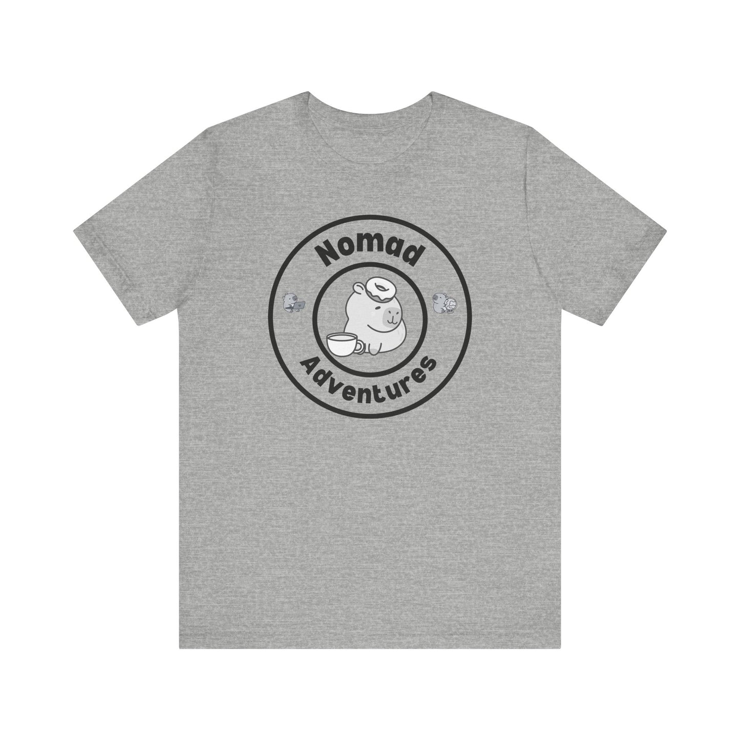 Nomad Adventures Branded Unisex Short Sleeve Tee (Light Colors)