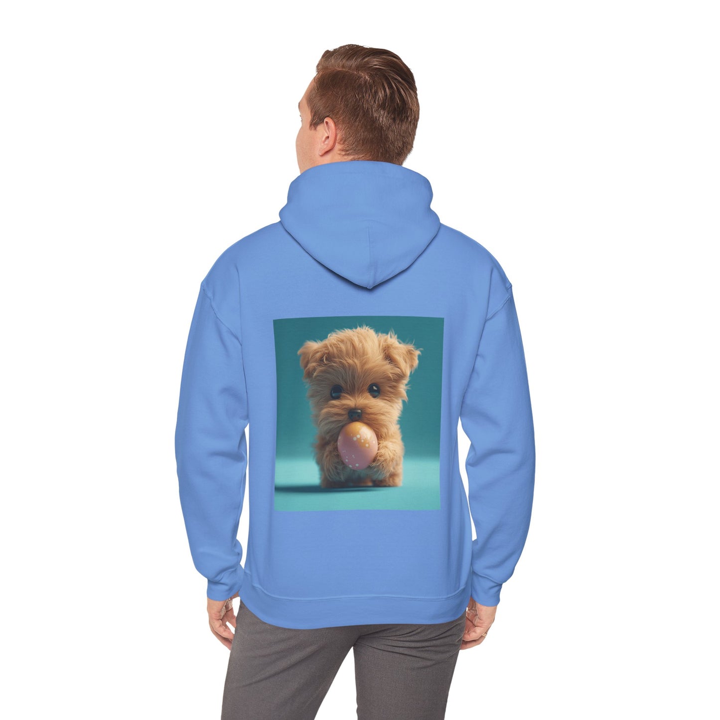 Easter Puppy Hoodie - Pink Egg Cute Sweatshirt