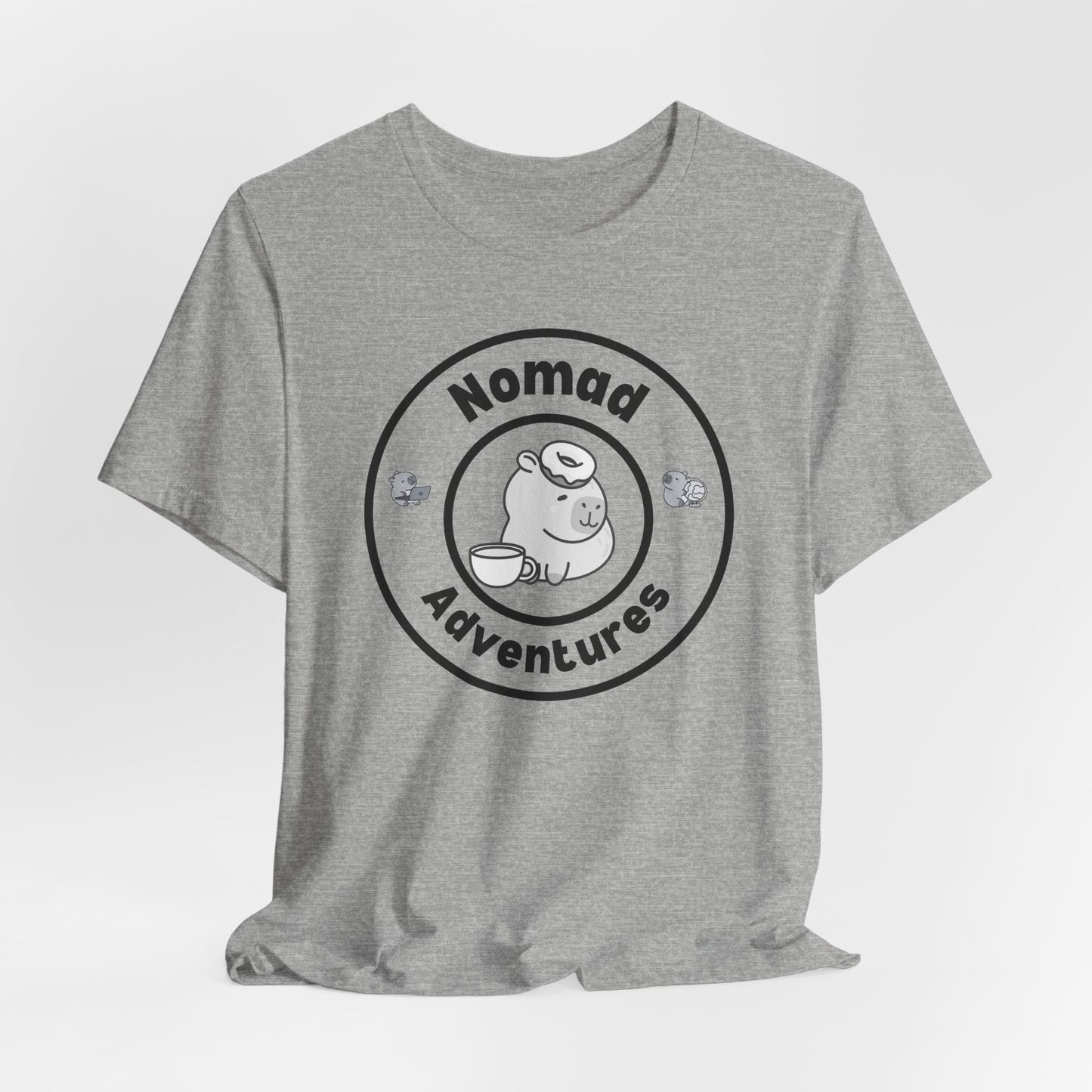 Nomad Adventures Branded Unisex Short Sleeve Tee (Light Colors)